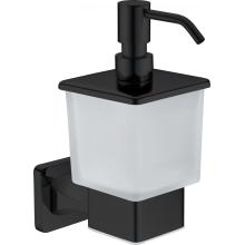 Square Design Squeeze Hotel Black Boap Dispenser