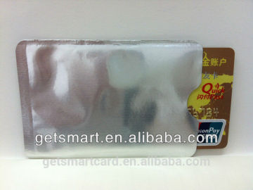 Credit card rfid blocking card protector