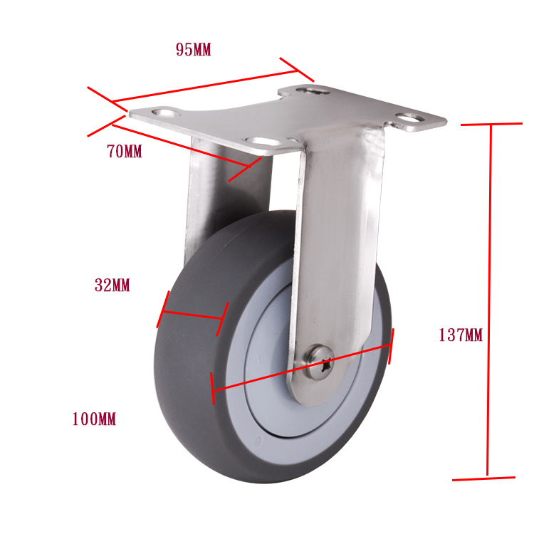 4 Inch Fixed Caster