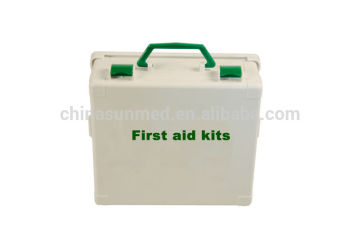 Plastic first aid box/first aid kit