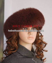 Fox fur head band