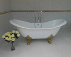 72" clawfoot cast iron bath tubs