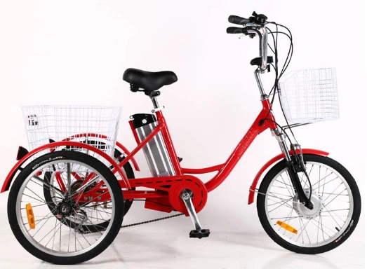 Wholesale Electric Tricycle 2 Seat Cargo Bike