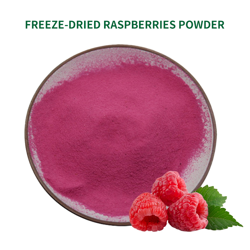 Raspberry freeze dried powder Raspberries freeze-dried