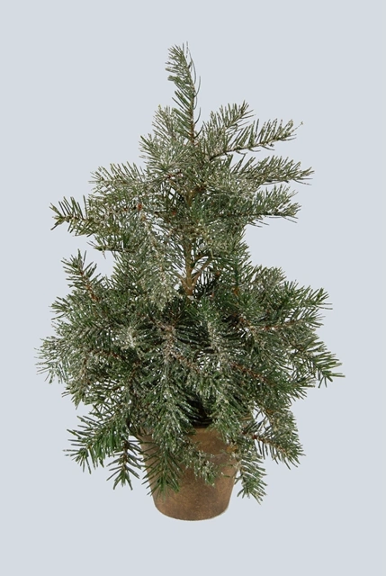 Ice Nordmann Fir Tree Artificial Plant with Pot for Christmas Decoration (43901)