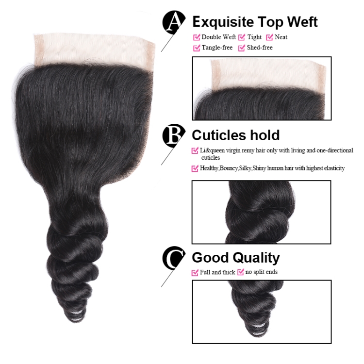 Wholesale Virgin Brazilian Hair Weave Vendors 100% Brazillian Hair Bundles With Closure Loose wave Virgin Human Hair