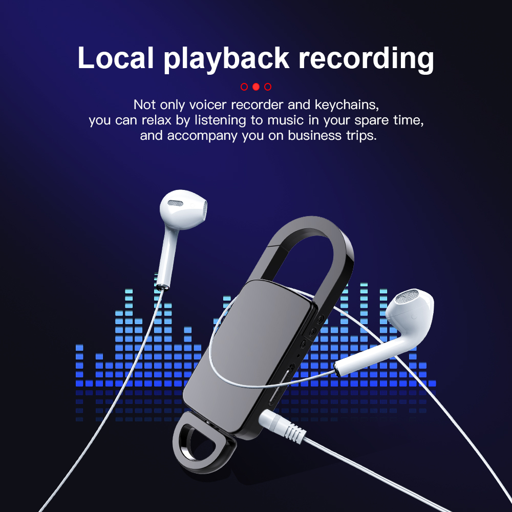S20+  Recording Voice Activated Audio Recorder voice recorder with playback