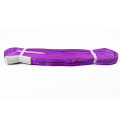 1 Ton 1M To 10M Length 30MM Width Cheap Price Polyester 1T Webbing Lifting Sling Belt Purple Color Safety Factor 8:1 7:1 6:1