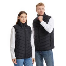 5V2A USB Battery Powered Polyester Winter Washable Mens & Womens Vests & Waistcoats