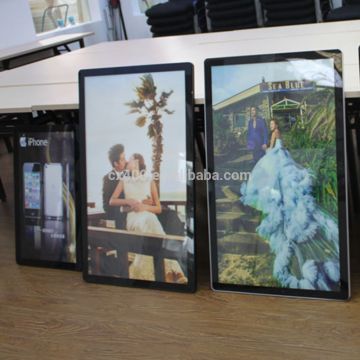 single side led slim photography light box