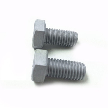 Hex Bolts เหล็กกล้าคาร์บอนเกรด 8.8 HDG DIN933