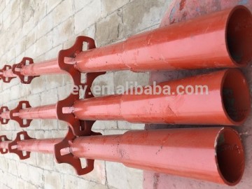 Ring lock scaffolding standard