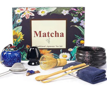 Customized Bamboo Matcha Whisk Set: Eco-Friendly Japanese Chasen & Spoon