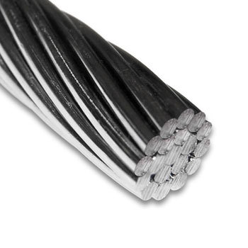 Ungalvanized steel wire rope