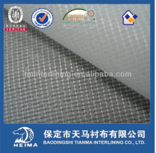 weft insert knitted woven interlining