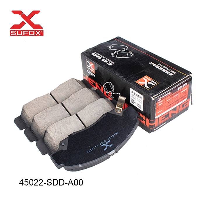 Top Quality Auto Spare Parts Front Ceramic Brake Pads for Honda Accord 2003 2004 Civic 45022-Sdd-A00