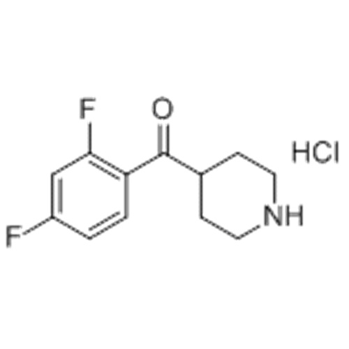 Chlorhydrate de 4- (2,4-difluorobenzoyl) -pipéridine CAS 106266-04-0