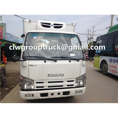 ISUZU ห้องเย็นห้องเย็นตู้บรรทุกรถตู้