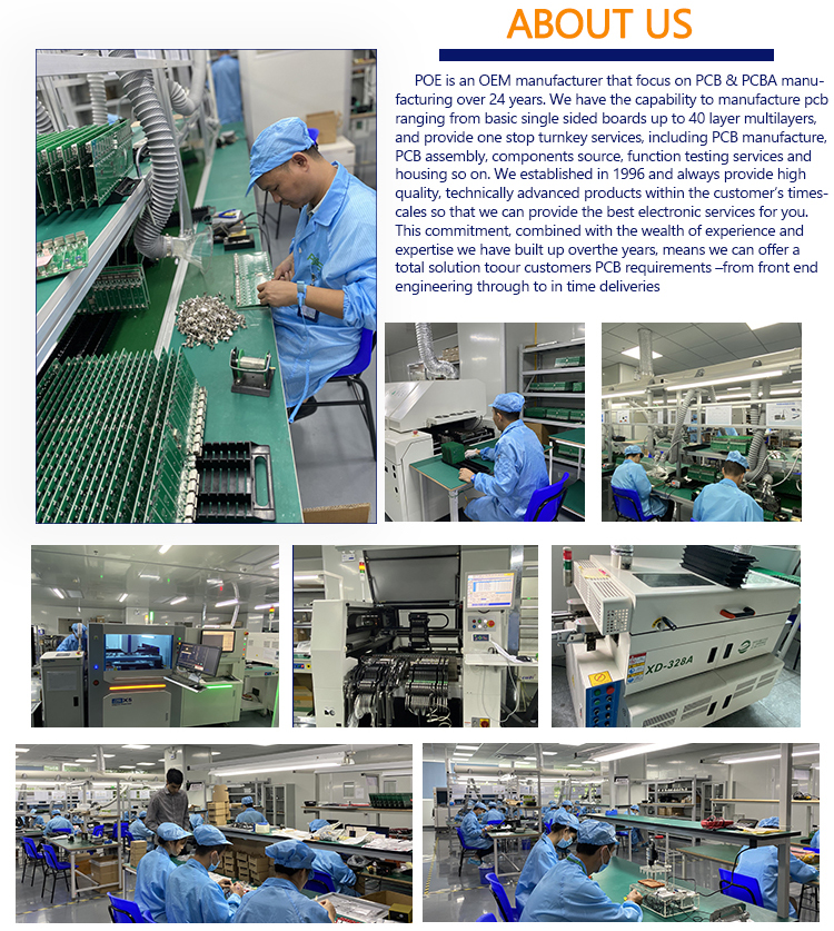 China pcba supplier electronic pcb assembly SMT manufacture company