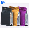 Food Packaging Ziplock Flat Bottom Coffee Bag