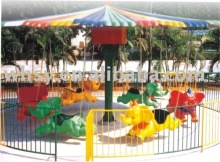 Professional park playground equipment elephant swing rides for kids