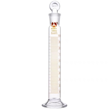 Measuring Cylinder with Ground-in Glass Stopper 25ml