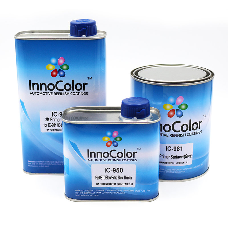مجموعة Innocolor 2K Primer Sufacer لإعادة طلاء السيارة