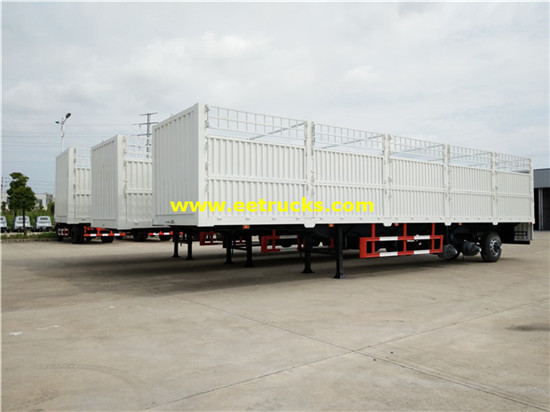 40ton 3 Axles Box Cargo Trailers