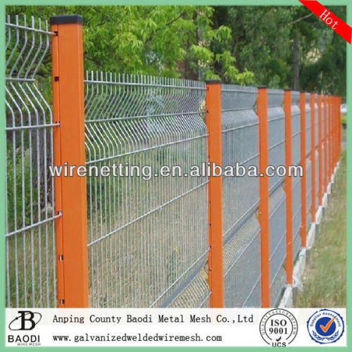 Security PVC Coated Green Mesh Fence