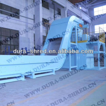 high torque metal shredding machine