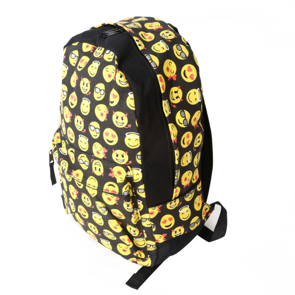 Emoji Backpack Rucksack beg sekolah