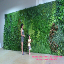 Q091115 Guangzhou shengjie artificial plant wall decoration artificial living wall