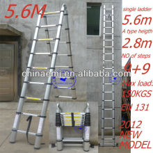 5.6 M Magic Telescopic Aluminium Step Ladder with EN131 Approval