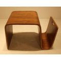 Mid Century Modern Scando Plywood Side Table