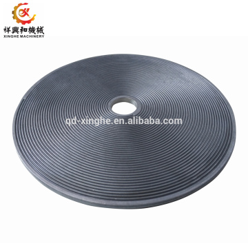 Zamak3 zinc alloy die casting pulley with TS 16949