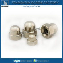 nickel plated dome cap nut
