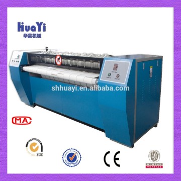 Industrial laundry roller iron & sheet ironing machine