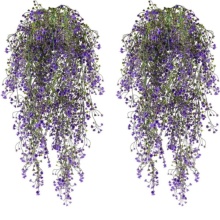 Artificial Hanging Vine Plants for Outdoor Rattan Fences and Decorations