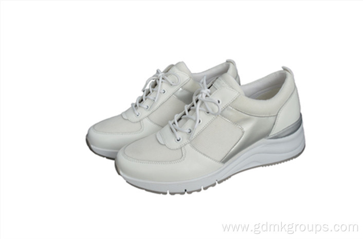 Women's White Shoes Running Breathable Sneakers