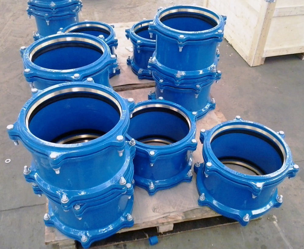 Sand Casting Ductile Iron Grip Coupling for PE Pipe