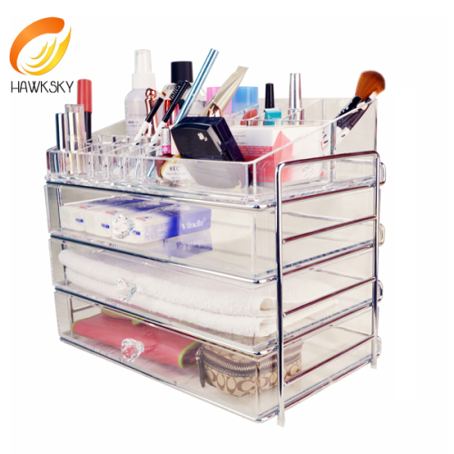 Makeup organizer acrylic Acrylic makeup drawer Acrylic cosmetic makeup organizer wholesale