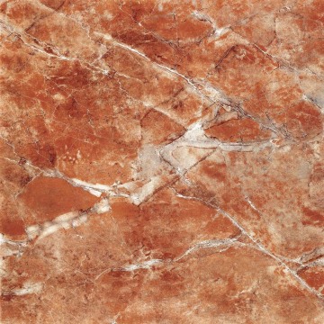 Red Micro Crystal Polished Porcelain Floor Tile