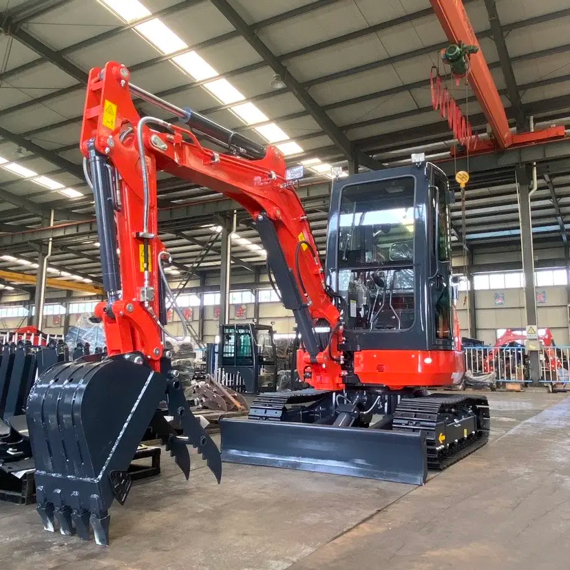 ใบรับรอง CE เครื่องขุดขนาดเล็ก Mini Excavator