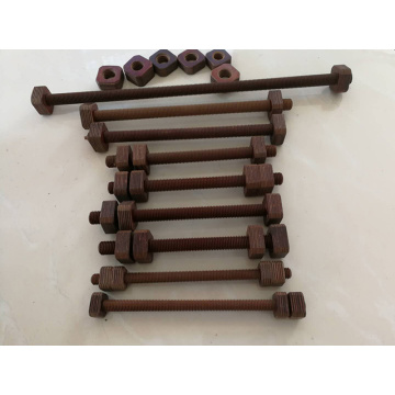 Laminated Wood Nuts and Threaded Rods