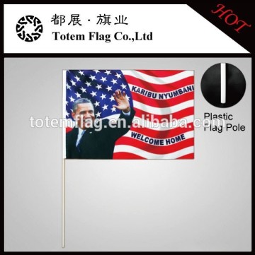 Custom Flag Obama , Obama Hand Flag