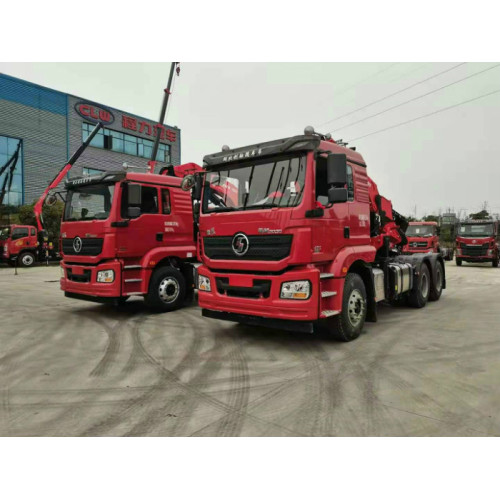 used Shanqi 6x4 tractor tipper dump truck