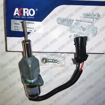 Shutoff Solenoid 87801213 for Ford New Holland