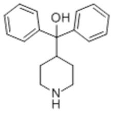 4-Piperidinemethanol, a,a-diphenyl- CAS 115-46-8