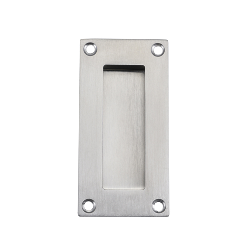 Modern Office Stainless Steel Glass Flush Pull