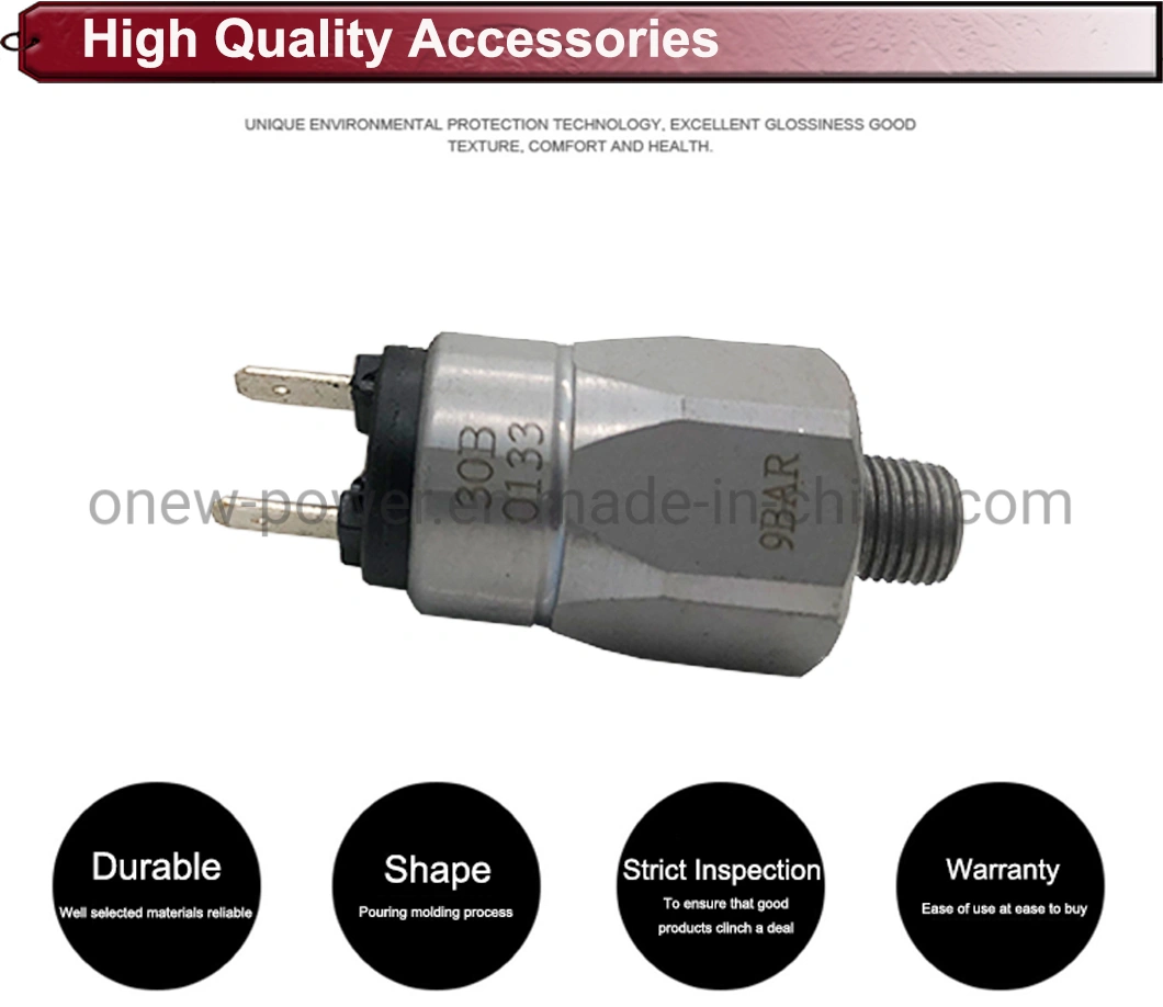 in Stock 30b0133 30b0135 30b0137 30b0418 30b1067 Loader Parts Oil Pressure Sensor for Sale